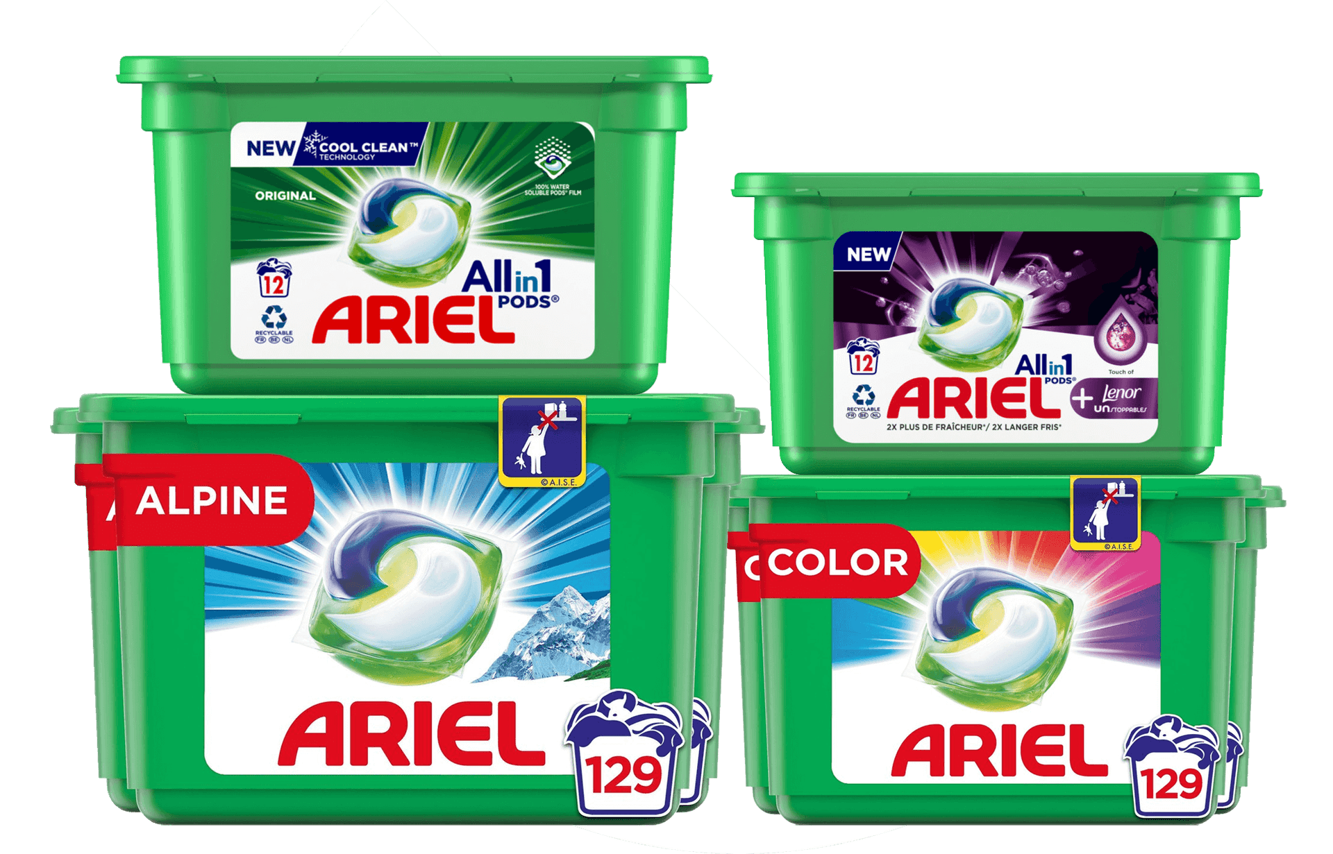 Ariel pods wascapsule aanbiedingen