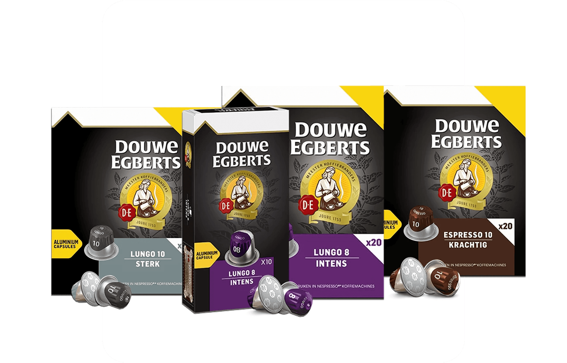 Douwe Egberts koffiecups aanbiedingen