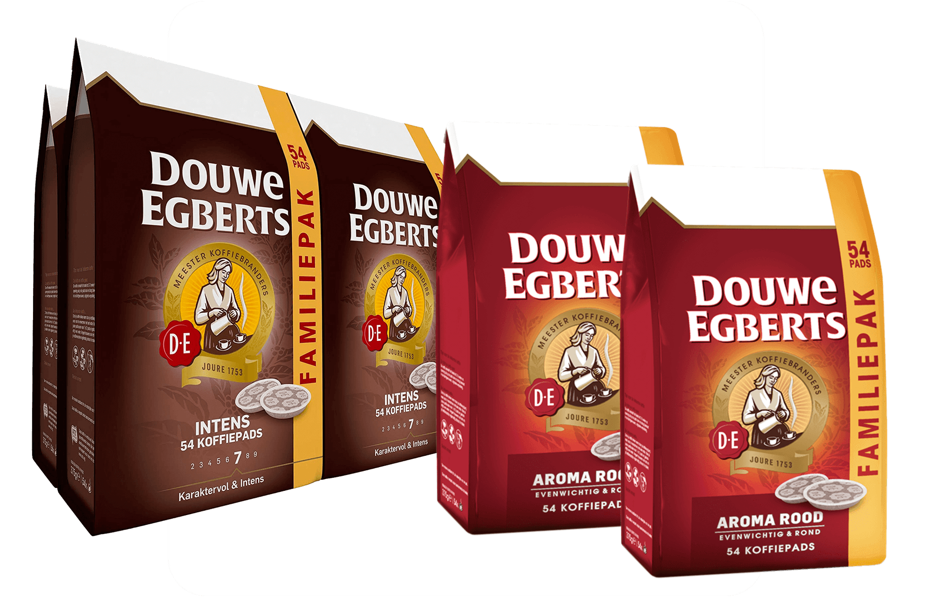 Douwe Egberts koffiepads aanbiedingen