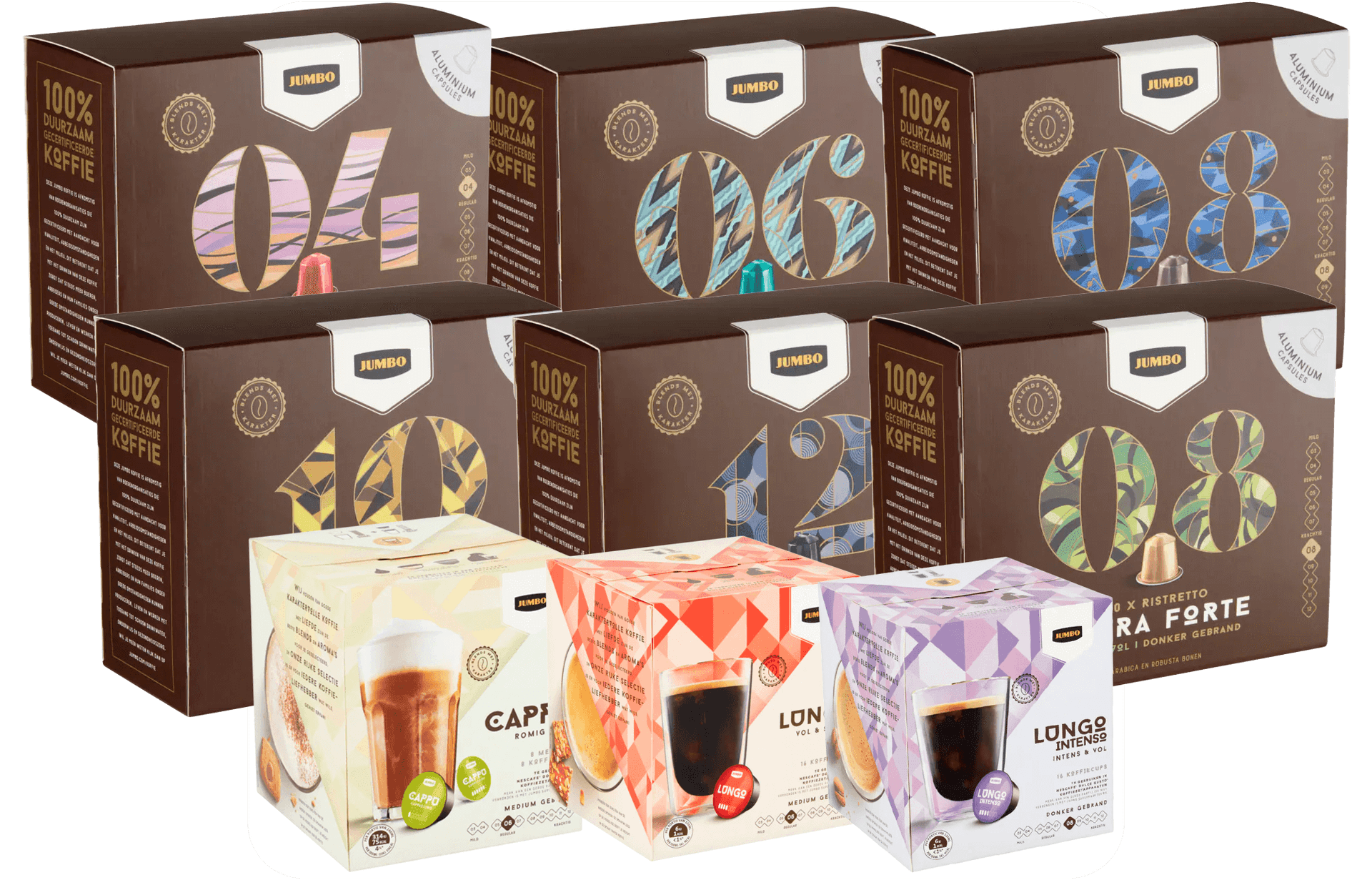 Jumbo koffiecups aanbiedingen