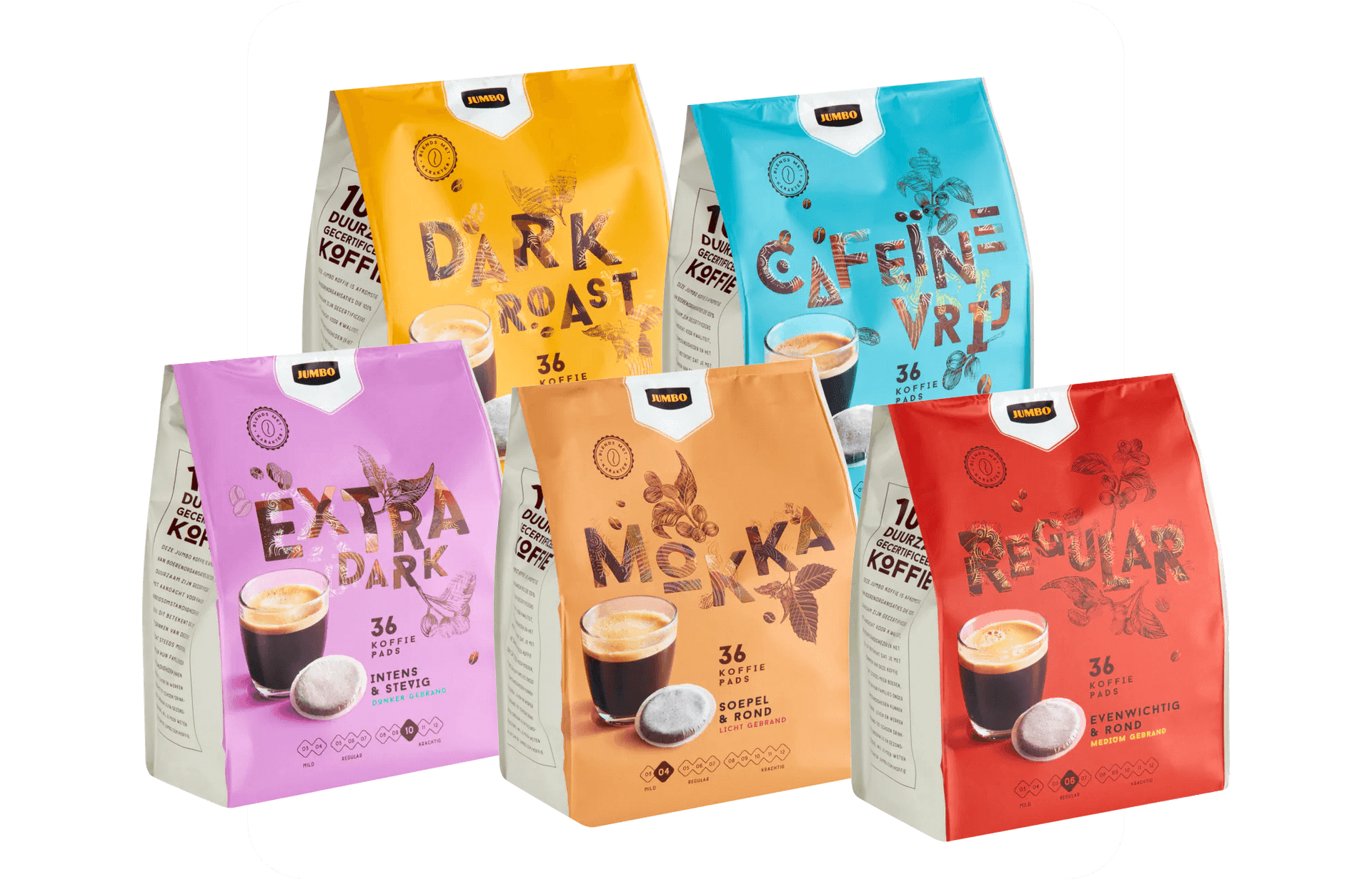 Jumbo koffiepads aanbiedingen