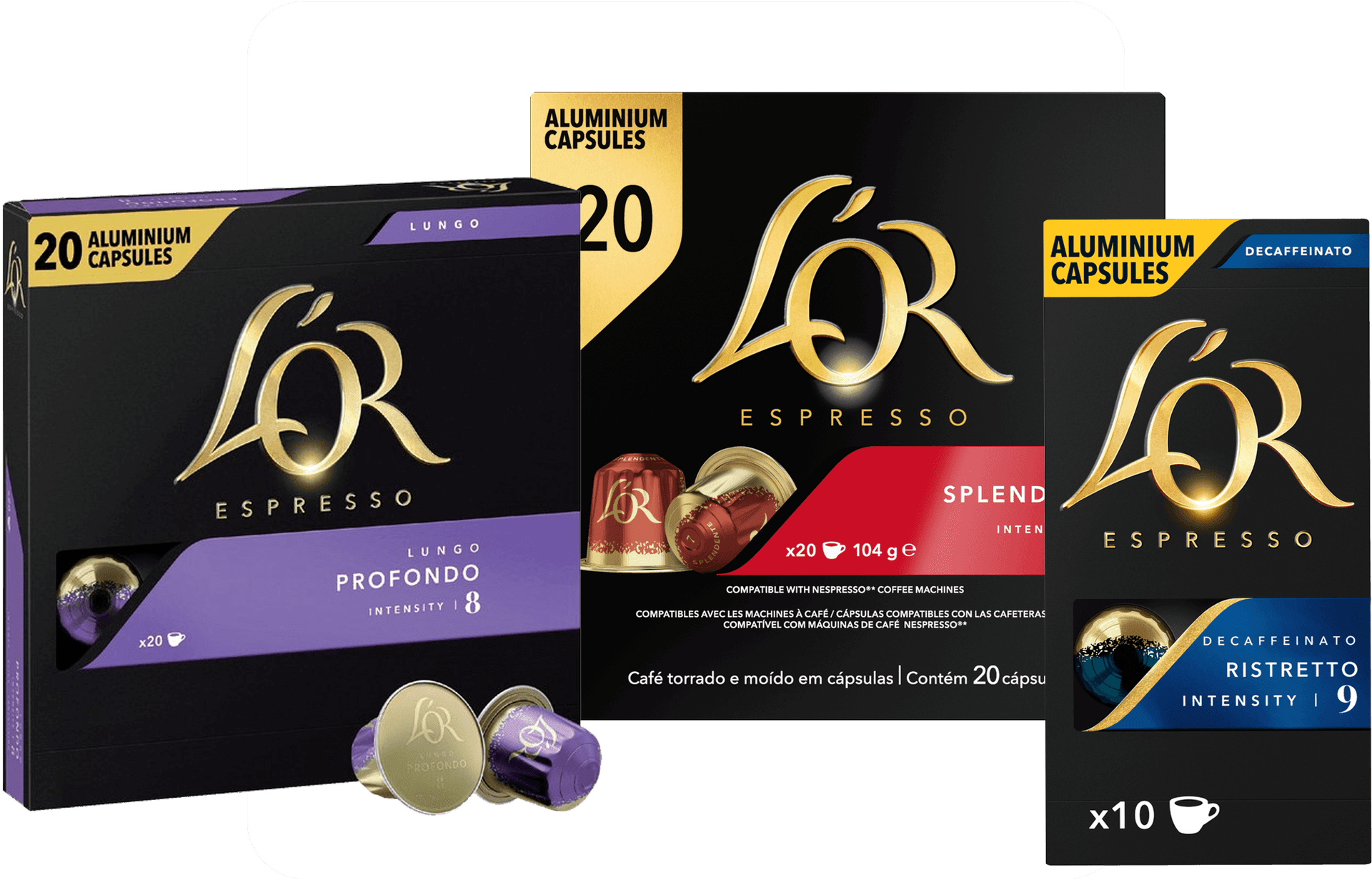 L Or koffiecups aanbiedingen