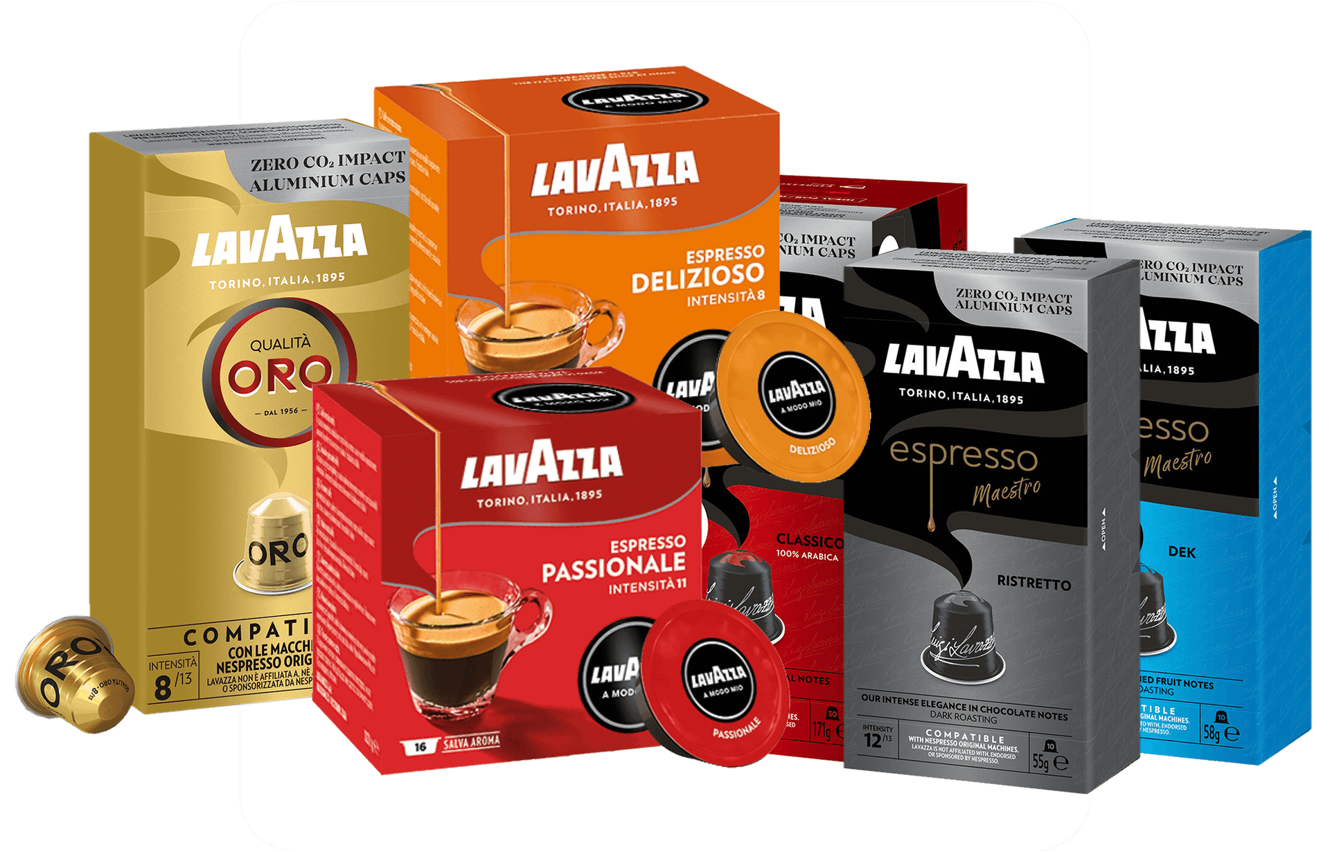 Lavazza cups aanbiedingen