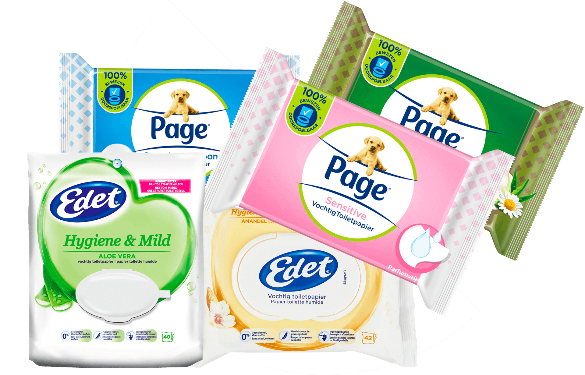 Vochtig toiletpapier aanbiedingen