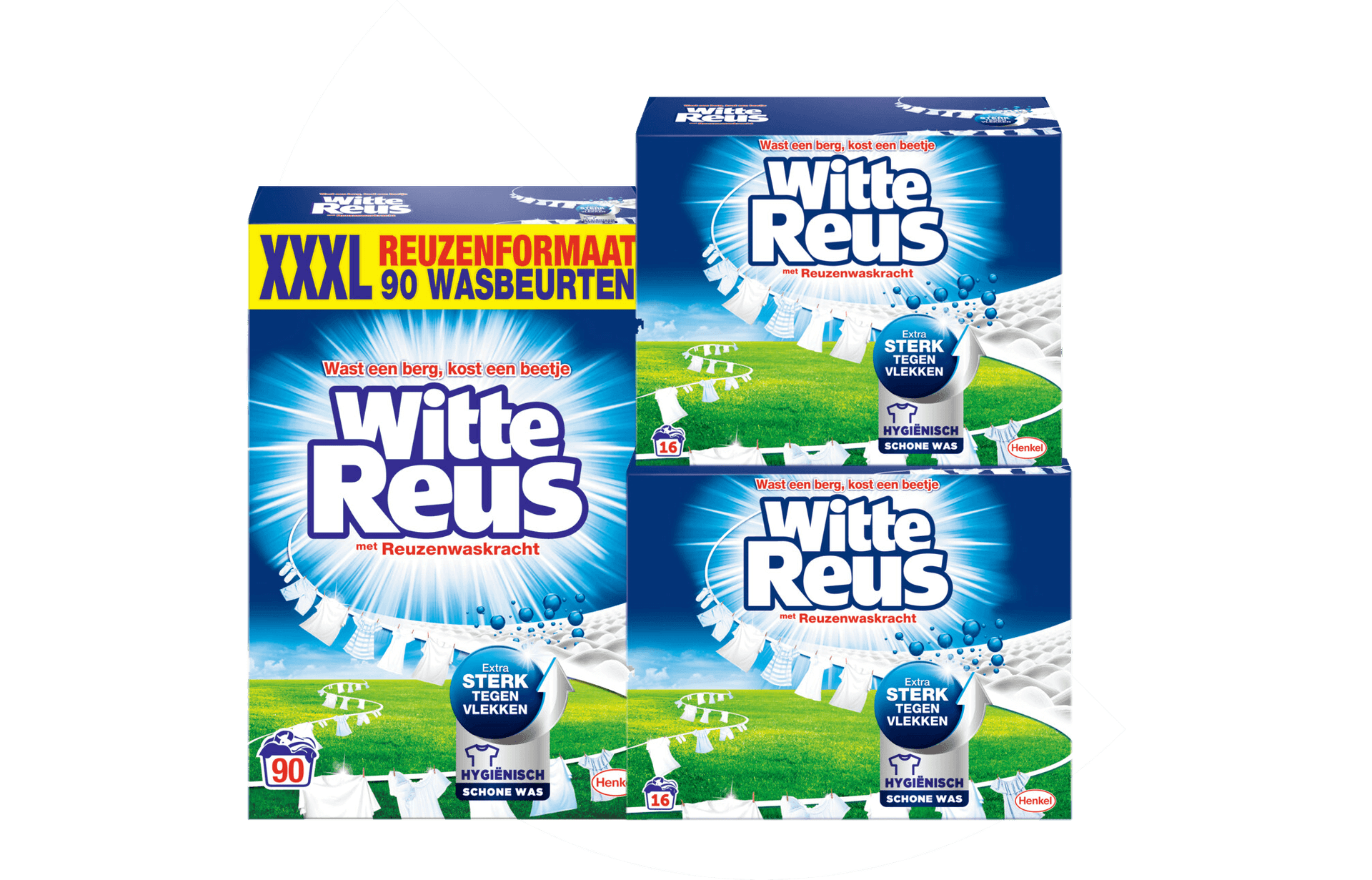 Witte Reus waspoeder aanbiedingen